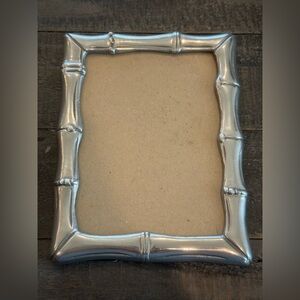 Silver Bamboo Design Picture Frame For 5x7 Photo